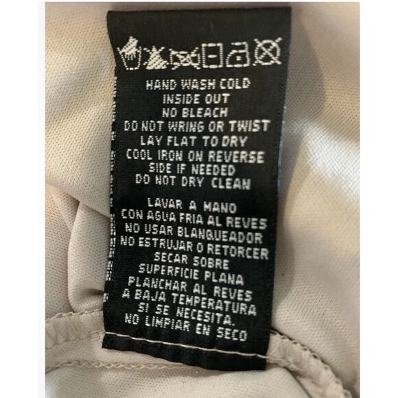 Nightway Champagne Lace Formal Empire Elegant Prom Wedding Dress Gown Size 14P - Picture 13 of 14